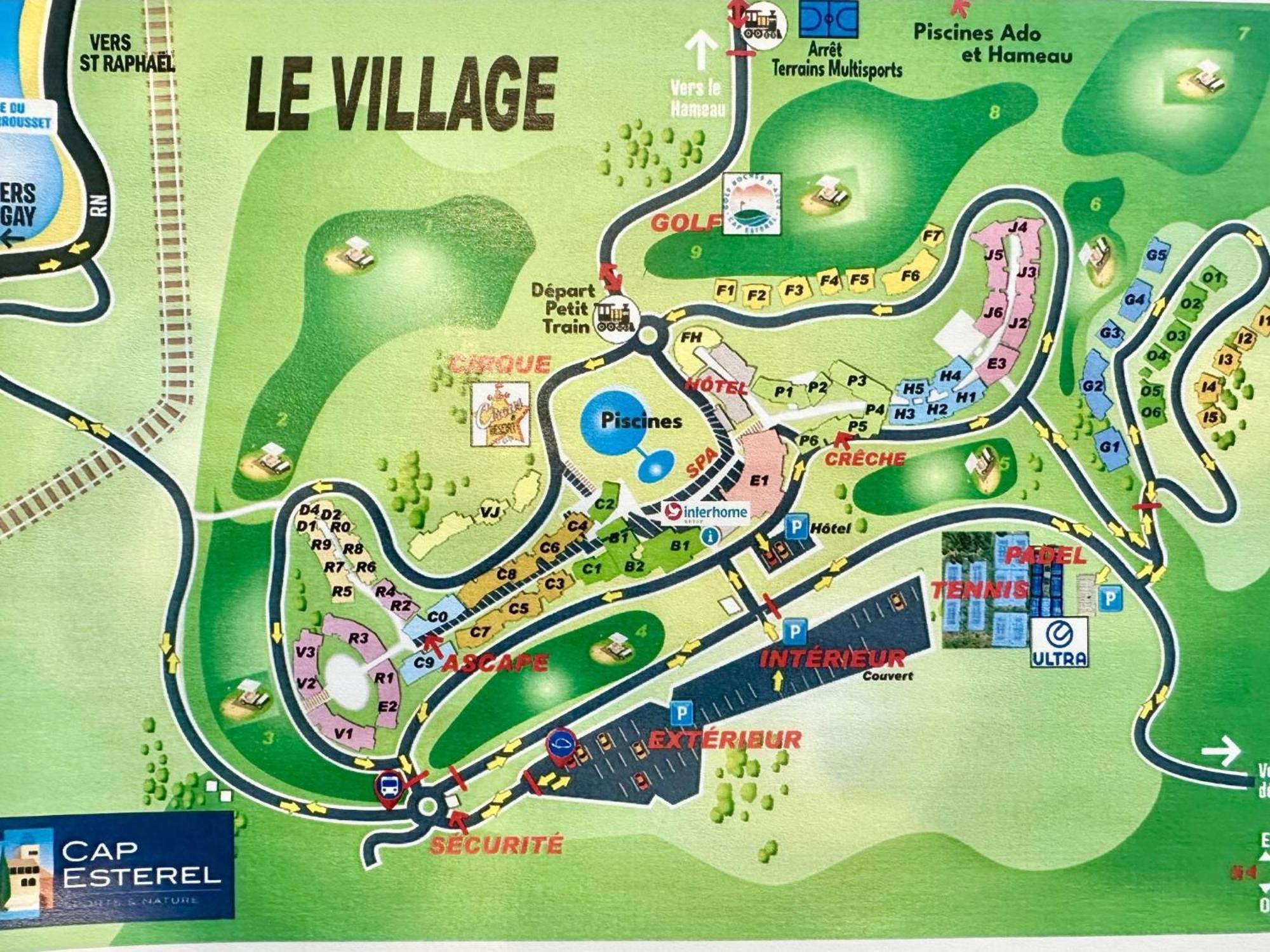 Apartment Village Cap Estérel - Le Village-68 Saint-Raphaël Extérieur photo